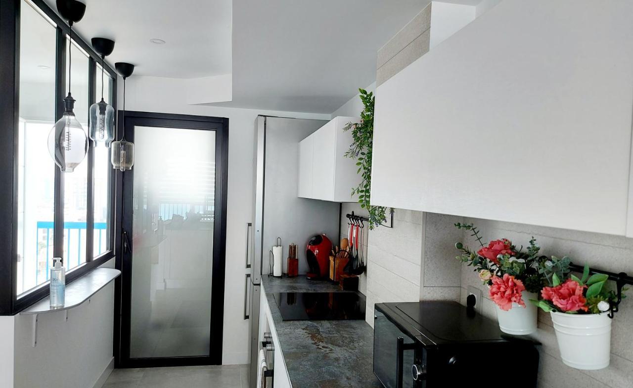 Exclusif Appartement En 1Er Ligne, Vue Imprenable, Piscine, Parking Prive A Playa Mucha Vista, Alicante El Campello Exterior foto