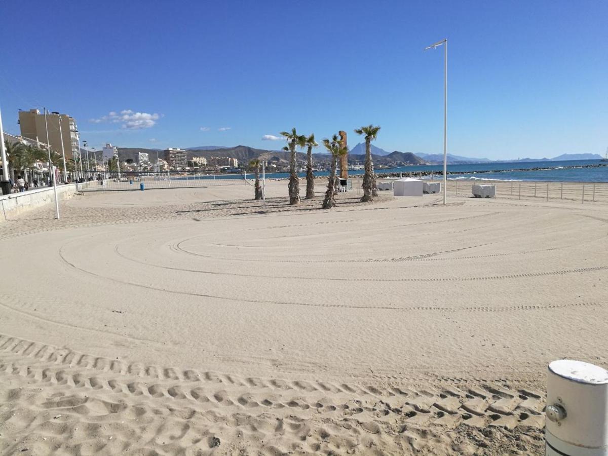 Exclusif Appartement En 1Er Ligne, Vue Imprenable, Piscine, Parking Prive A Playa Mucha Vista, Alicante El Campello Exterior foto